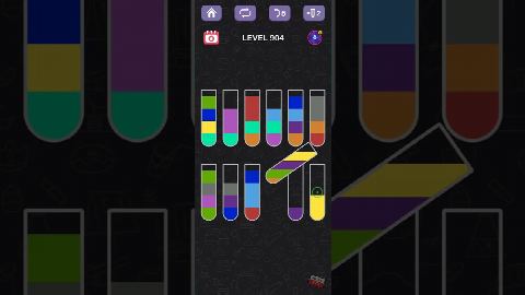 Water Sort Puzzle – Level 901–910 gelöst