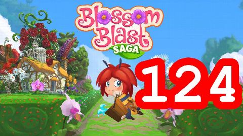 Blossom Blast Saga - Level 124 - Lösung Solution Walkthrough