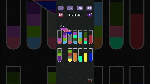 Water Sort Puzzle Level 232 – answer video