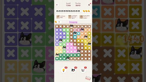 Meowdoku: Brain Puzzle Games Level 1261-1270 – answer video
