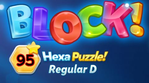 BLOCK! Hexa Puzzle! Regular D Level 95 (Premium) - Lösung Solution Walkthrough