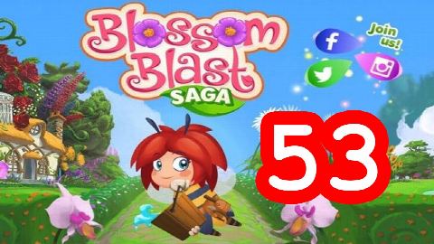 Blossom Blast Saga - Level 53 - Lösung Solution Walkthrough