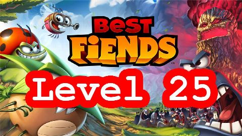 Best Fiends Level 25 – answer video