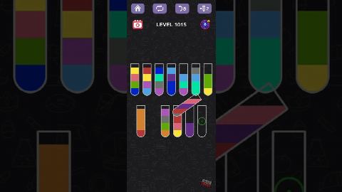 Water Sort Puzzle – Level 1011–1020 gelöst