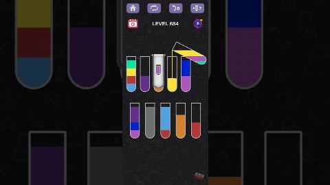 Water Sort Puzzle – Level 681–690 gelöst