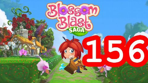 Blossom Blast Saga Level 156 – answer video