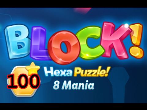 BLOCK! Hexa Puzzle! 8 Mania Level 100 (Premium) - Lösung Solution Walkthrough
