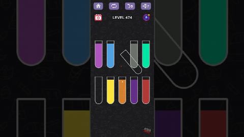 Water Sort Puzzle – Level 471–480 gelöst