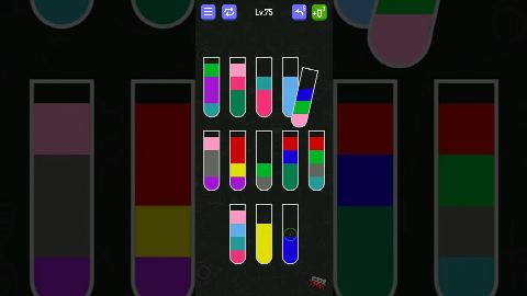 Water Sort - puzzle games – Level 71–80 gelöst