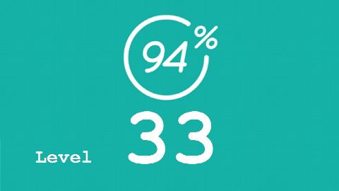 94 Prozent (94%) - Level 33 - Hamburg - Lösung