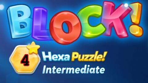 BLOCK! Hexa Puzzle! Intermediate Level 4 (Basic) - Lösung Solution Walkthrough