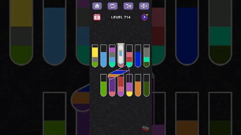 Water Sort Puzzle – Level 711–720 gelöst