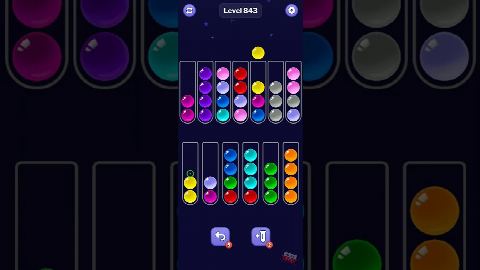 Ball Sort Puzzle – Level 841–850 gelöst