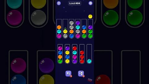 Ball Sort Puzzle – Level 401–410 gelöst
