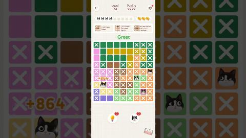 Oakever Meowdoku – Level 74 gelöst