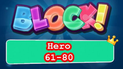 BLOCK! Hero Level 61-80 (Premium) - Lösung Solution Walkthrough