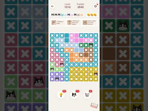 Oakever Meowdoku – Level 1011–1020 gelöst