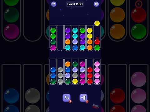 Ball Sort Puzzle – Level 1181–1190 gelöst