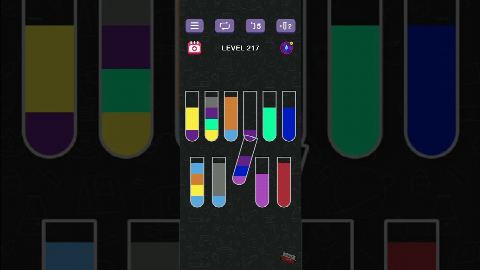 Water Sort Puzzle Level 217 – answer video