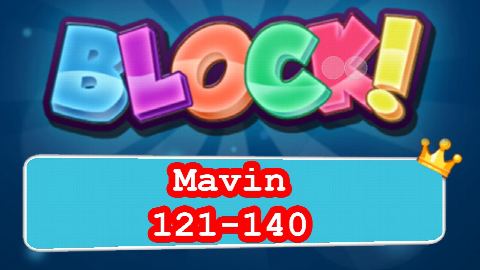 BLOCK! Mavin Level 121-140 (Basic) - Lösung Solution Walkthrough
