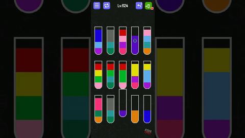 Water Sort - puzzle games – Level 621–630 gelöst