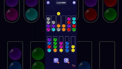 Ball Sort Puzzle – Level 341–350 gelöst