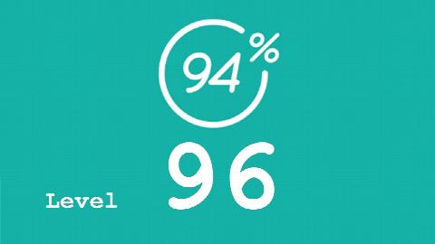 94 Prozent (94%) - Level 96 - Tier, das fliegen kann - Lösung