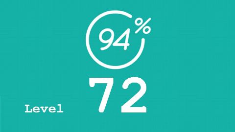 94 Prozent (94%) - Level 72 - Bild Küste - Lösung