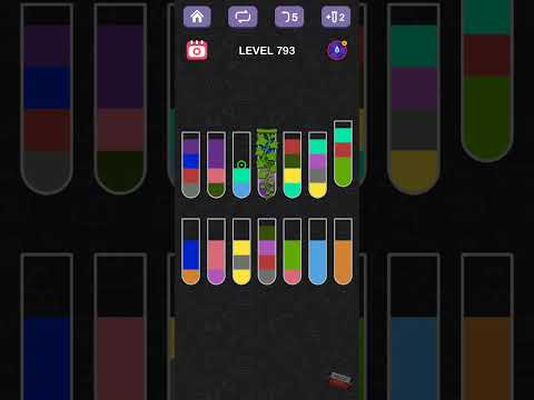 Water Sort Puzzle – Level 791–800 gelöst
