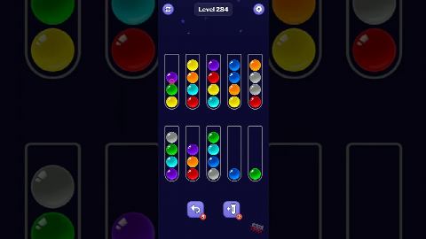 Ball Sort Puzzle – Level 281–290 gelöst