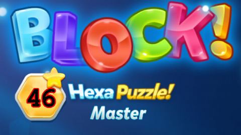 BLOCK! Hexa Puzzle! Master Level 46 (Basic) - Lösung Solution Walkthrough