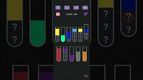 Water Sort Puzzle Level 293 – answer video
