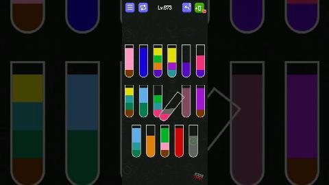 Water Sort - puzzle games – Level 671–680 gelöst