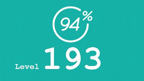 94 Prozent (94%) - Level 193 - Etwas, das einen Alarm hat - Lösung