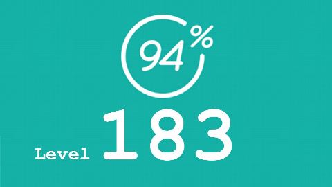 94 Prozent (94%) - Level 183 - Meeressaeugetiere - Lösung