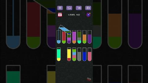 Water Sort Puzzle Level 142 – answer video