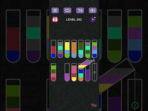 Water Sort Puzzle Level 262 – answer video