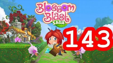 Blossom Blast Saga - Level 143 - Lösung Solution Walkthrough