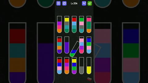 Water Sort - puzzle games Level 301-310 – answer video