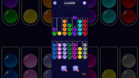 Ball Sort Puzzle – Level 1131–1140 gelöst