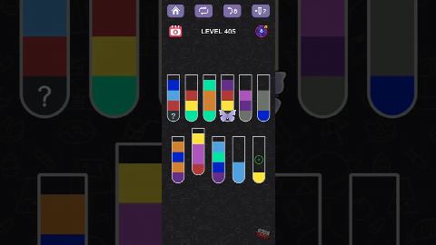 Water Sort Puzzle – Level 401–410 gelöst