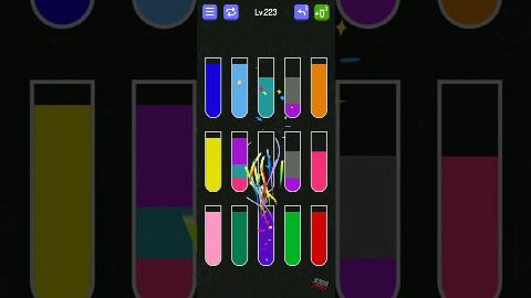 Water Sort - puzzle games Level 221-230 – answer video