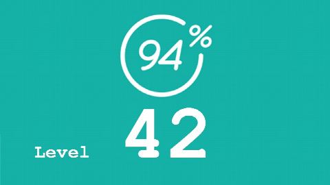 94 Prozent (94%) - Level 42 - Das ist weich - Lösung