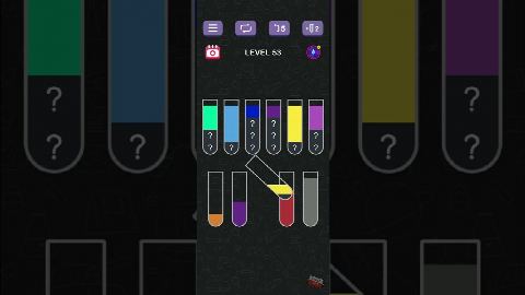 Water Sort Puzzle Level 53 – answer video