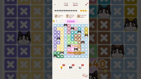 Meowdoku: Brain Puzzle Games Level 1361-1370 – answer video