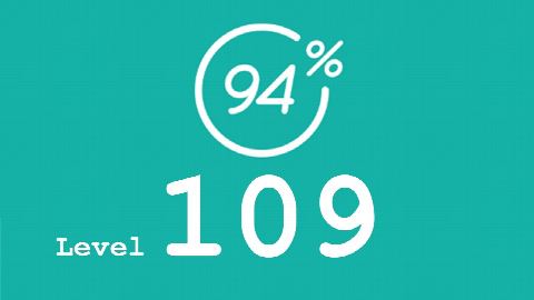 94 Prozent (94%) - Level 109 - Ich waere gerne mehr… - Lösung