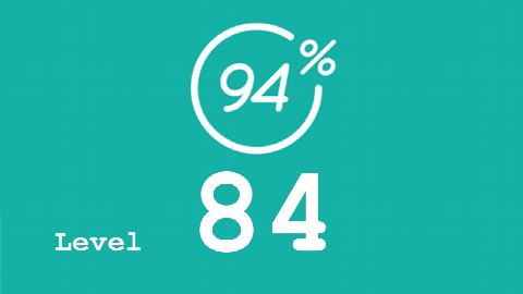 94 Prozent (94%) - Level 84 - Bild Fernglas - Lösung