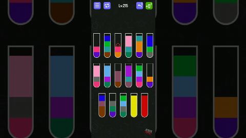 Water Sort - puzzle games – Level 211–220 gelöst