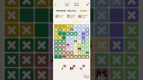 Oakever Meowdoku – Level 1491–1500 gelöst
