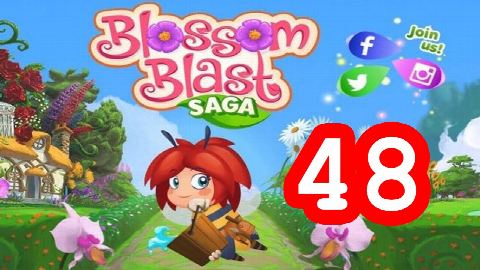 Blossom Blast Saga - Level 48 - Lösung Solution Walkthrough